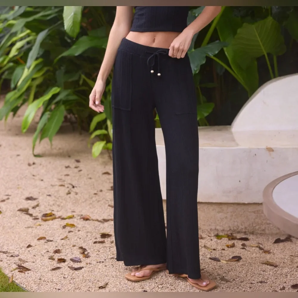 NWT Ocean Drive Novelty Rib Knit Set. - Picture 4 of 8